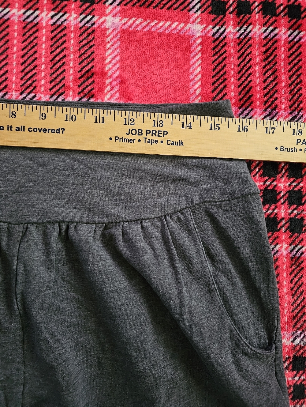 Garnet Hill Heather Charcoal Lounge Pants - Picture 7 of 8
